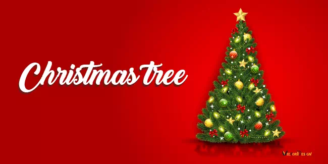 Christmas tree- vector design us, inc.