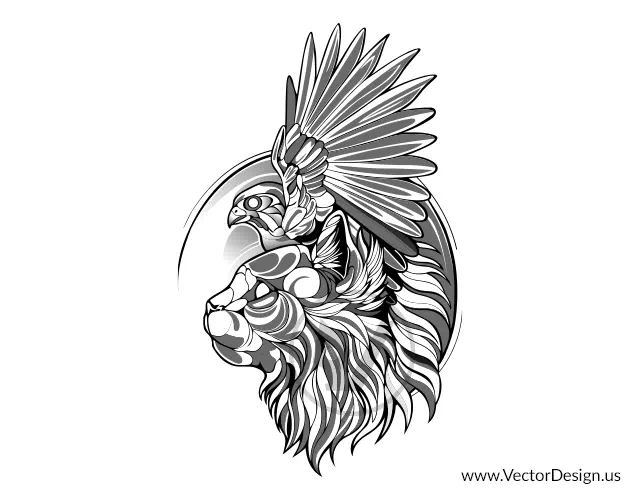 Blurry Image to Vector Conversion after- Vector Design US, Inc.