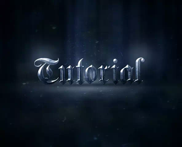Epic Metal Text Effect From Scratch
