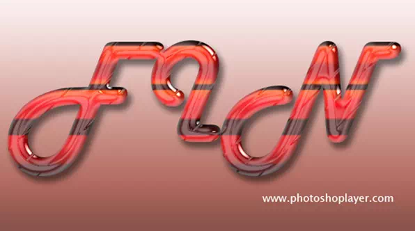 Fine Glass Text Effect In Photoshop CS6