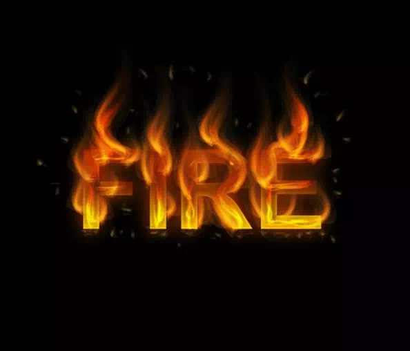 Fire Text Effect in Illustrator