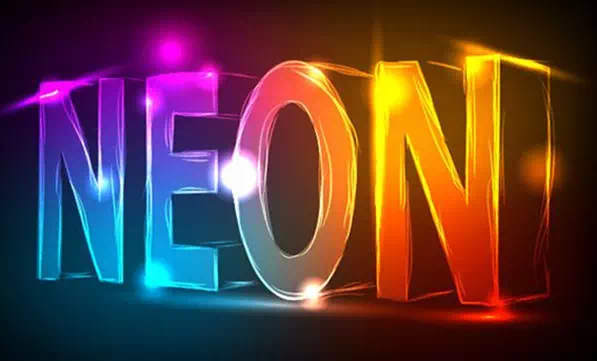 Neon Text Effect in Illustrator
