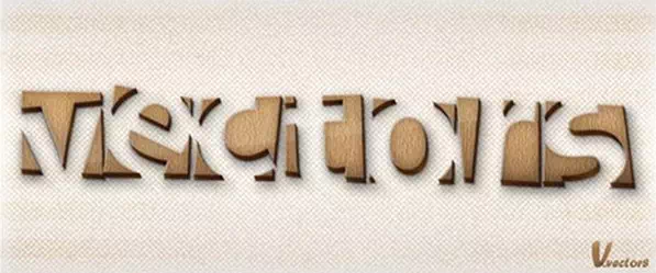 Wooden Text Effect in Illustrator