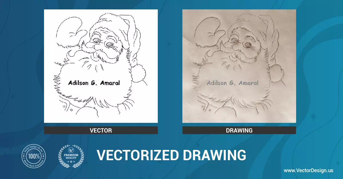 Vectorized Drawing Banner - Vector Design US, Inc.