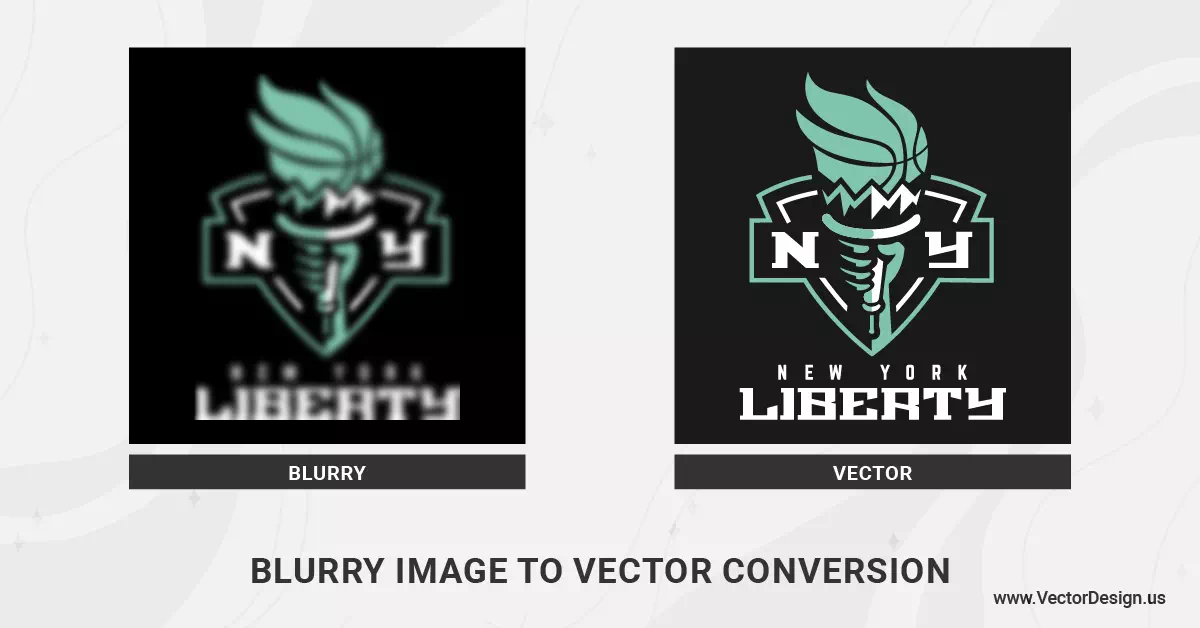 Blurry Image to Vector Conversion