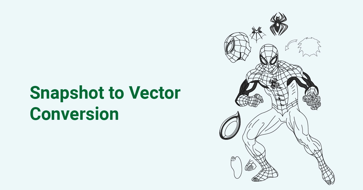 Snapshot to Vector Conversion Banner 1200 x 628