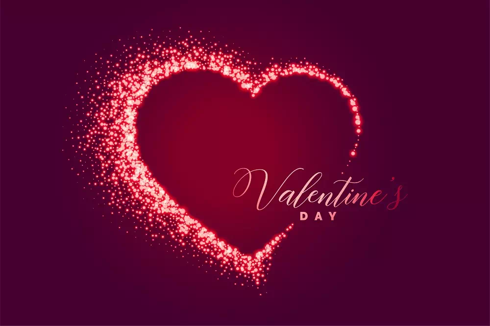 Sparkle Valentine’s Card
