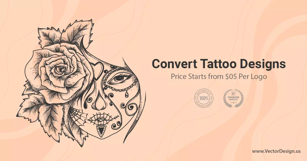 Tattoo to Vector Conversion Banner - Vector Design US, Inc.