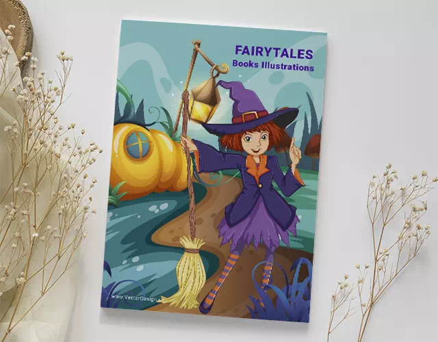 Fairytales Books illustrations - Vector Design US, Inc.