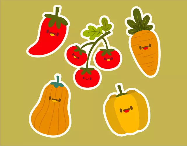 Fruit Sticker - Vector Design US, Inc.