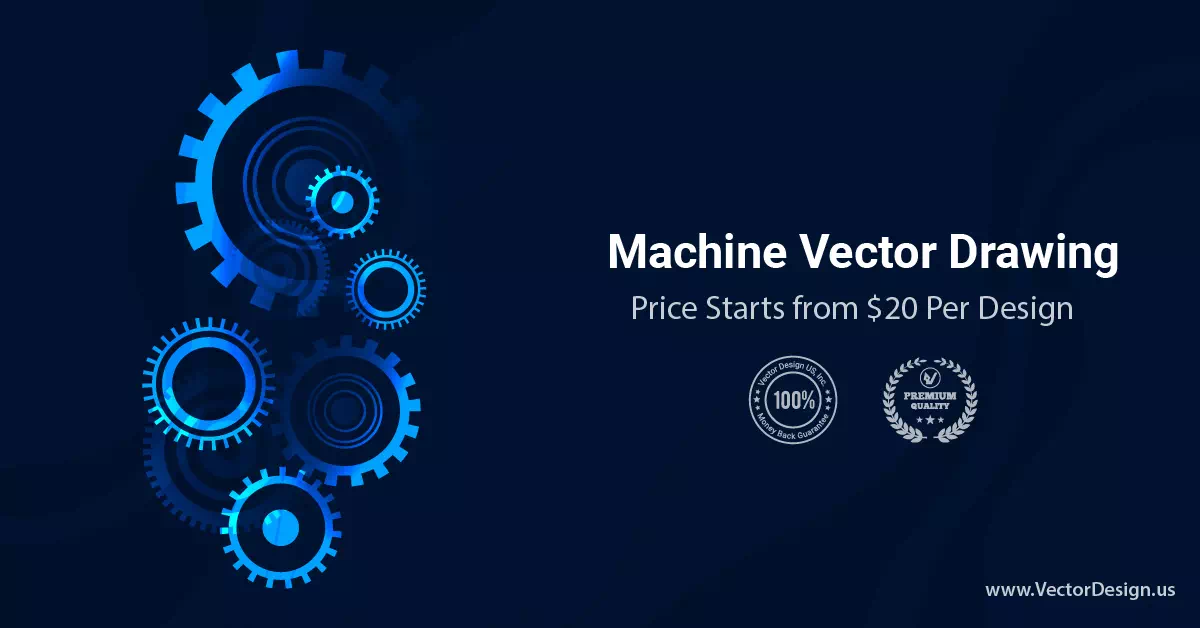Machine Vector Drawing