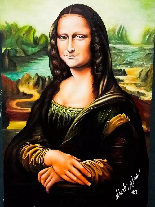 Painting of The Mona Lisa - Vector Design US, Inc.