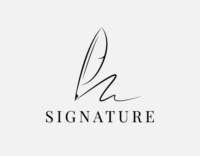 Signature Logo Design - Vector Design US, Inc.