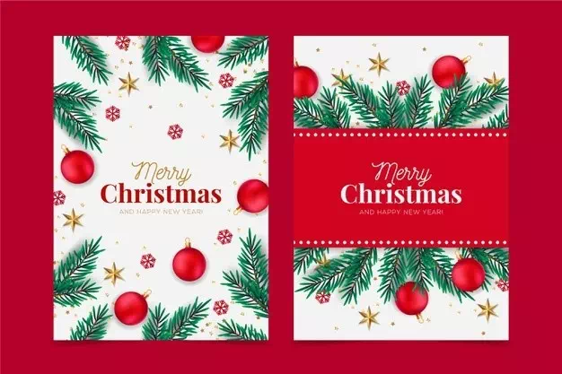 Christmas Invitation Card - Vector Design US, Inc.