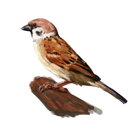 Sparrow Plumage Bird - Vector Design US, Inc.