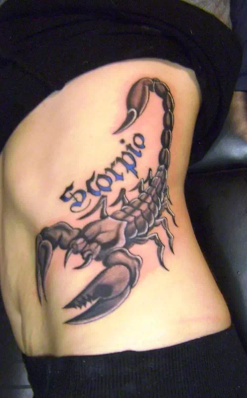 Scorpion Tattoo - Vector Design US, Inc.