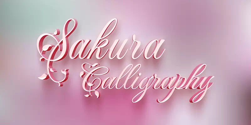 A list of Fancy Calligraphy Font