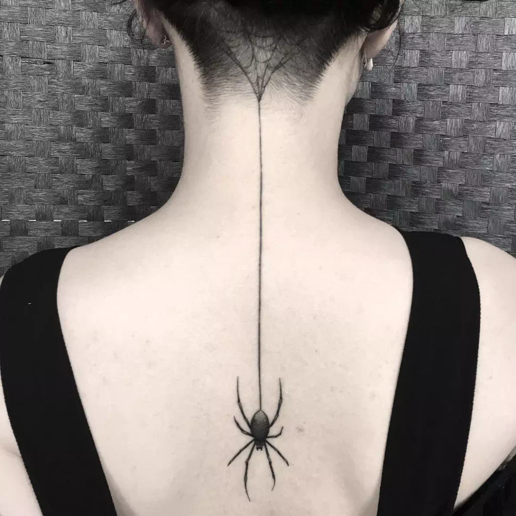 Pendant Spider Tattoo Ornament - Vector Design US, Inc.