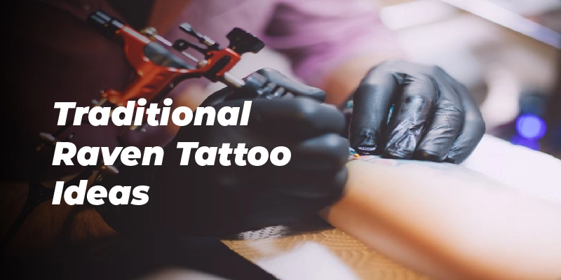 Traditional Raven Tattoo Ideas