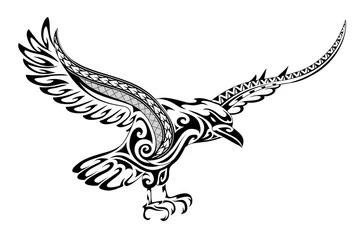 Tribal Raven - Vector Design US, Inc.