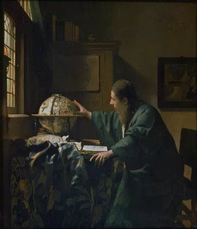 Astronomer by Johannes Vermeer