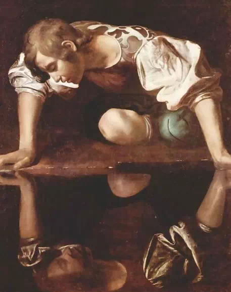  Narcissus by Caravaggio