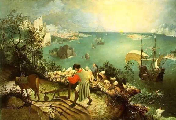 The Fall of Icarus by Pieter Bruegel the Elder