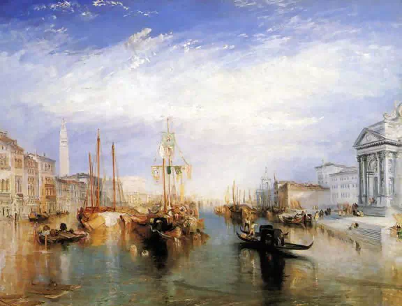 The Grand Canal, Venice by J.M.W Turner