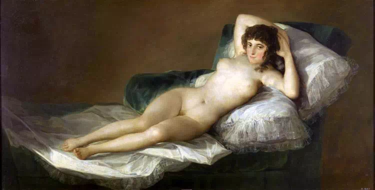 The Nude Maja by Fransisco Goya