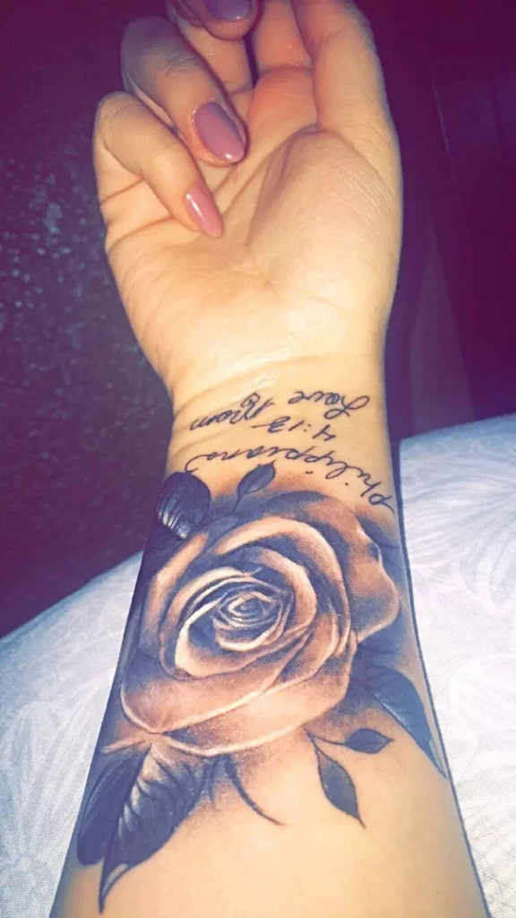 Rose Tattoos on Hand
