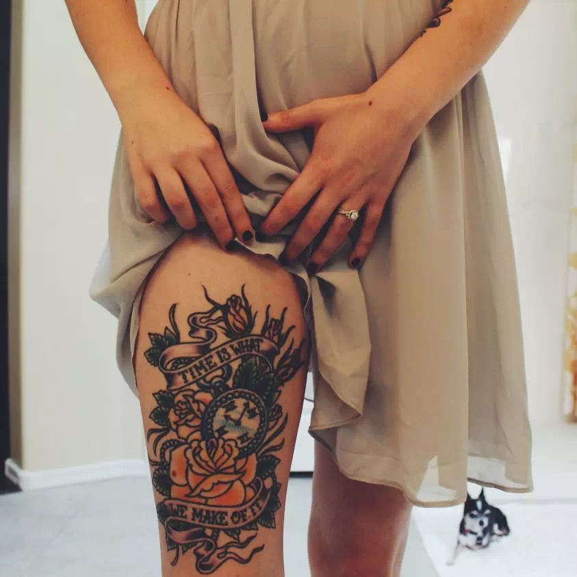 Thigh tattoos for women - Tattoo Design Ideas