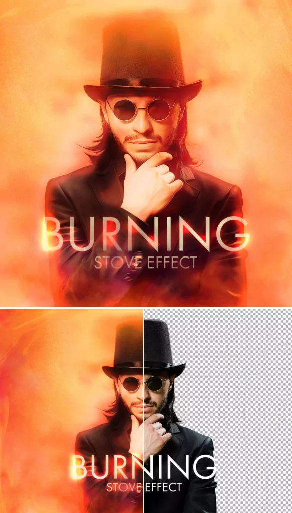 Burning Stove Effect - Vector Design US, Inc.