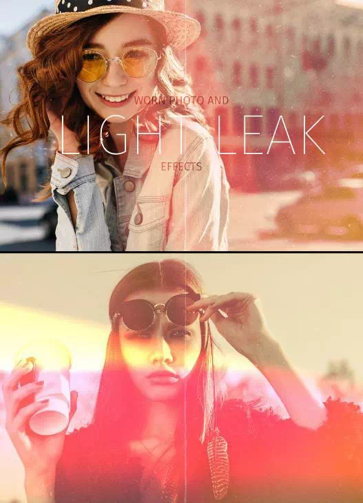 Light Leak and Worn Photo Effects - Vector Design US, Inc.
