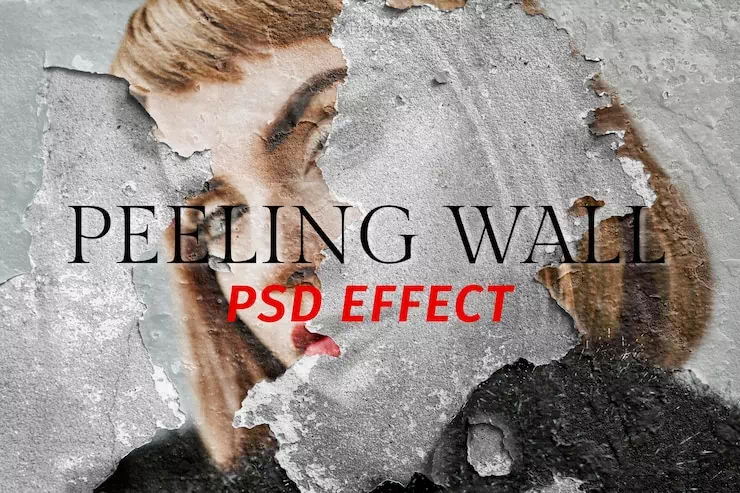 Peeling Wall PSD Effect - Vector Design US, Inc.
