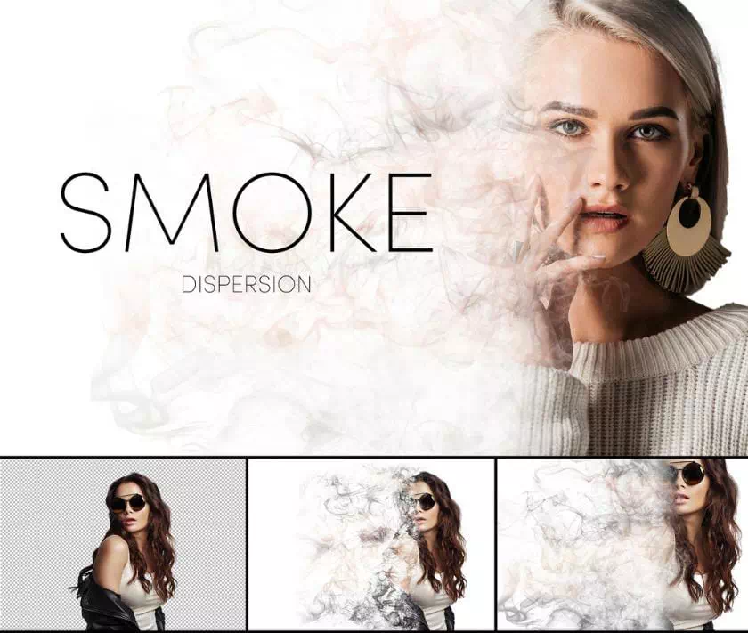 Smoke Dispersion Photo Effect - Vector Design US, Inc.