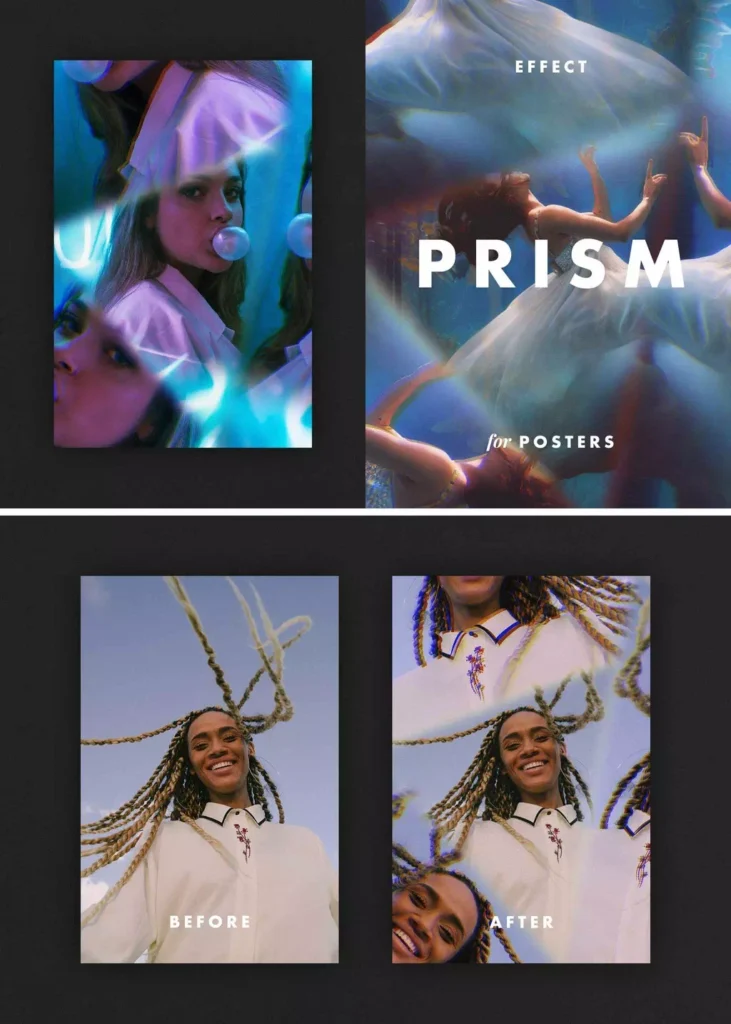 Vertical Prism Photo Effect - Vector Design US, Inc.