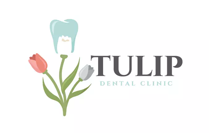 Tulip Dental Clinic- Dental Logo Design Idea