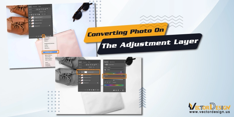 Step 4 Converting Photo on the Adjustment-Layer