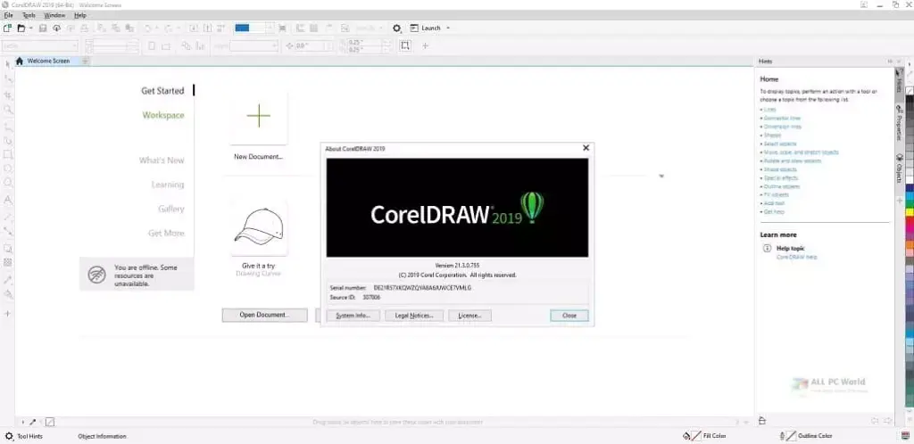 how to open eps file with CorelDRAW 
