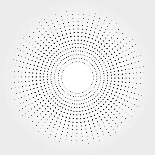 Vector abstract halftone dots background