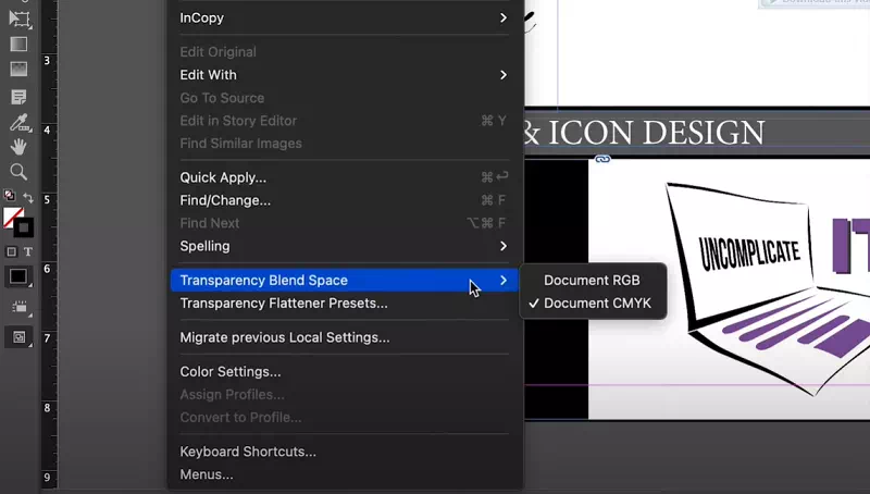 How To Change Color Mode in InDesign