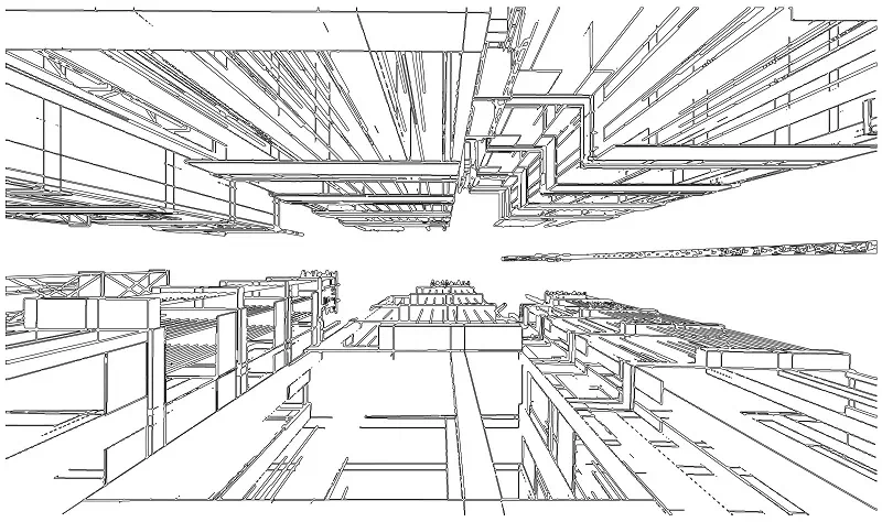 Linear Perspective Drawing