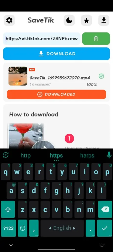 TikTok Watermark Remover App