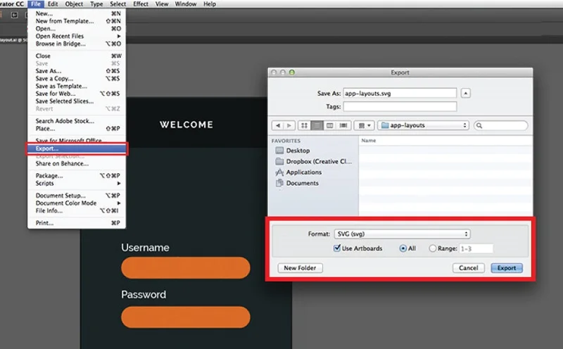Exporting for Mobile Apps