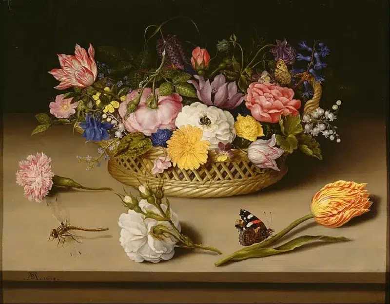 Floral Still Life by Ambrosius Bosschaert the Elder