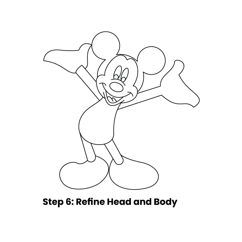 Step 6 Refine Head and Body