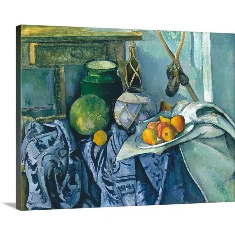 Still Life with a Ginger Jar and Eggplants by Henri Matisse