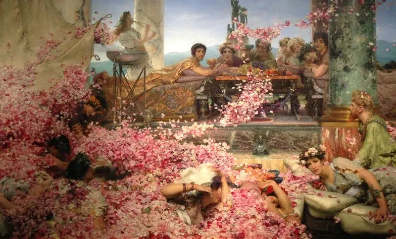The Roses of Heliogabalus by Sir Lawrence Alma-Tadema