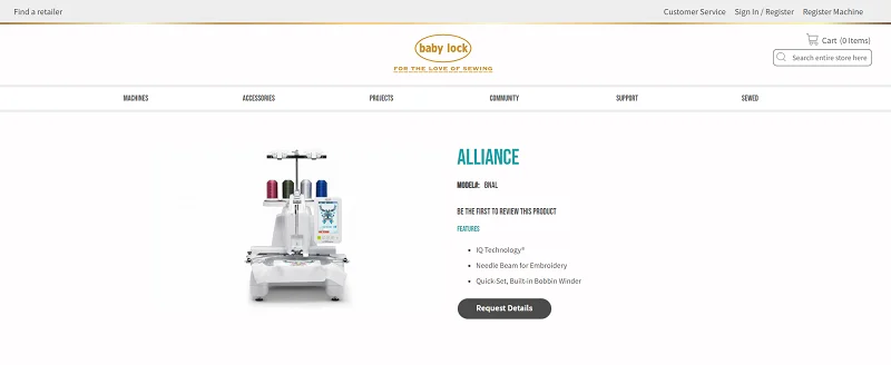 Baby Lock Alliance BNAL Baby Lock Alliance BNAL