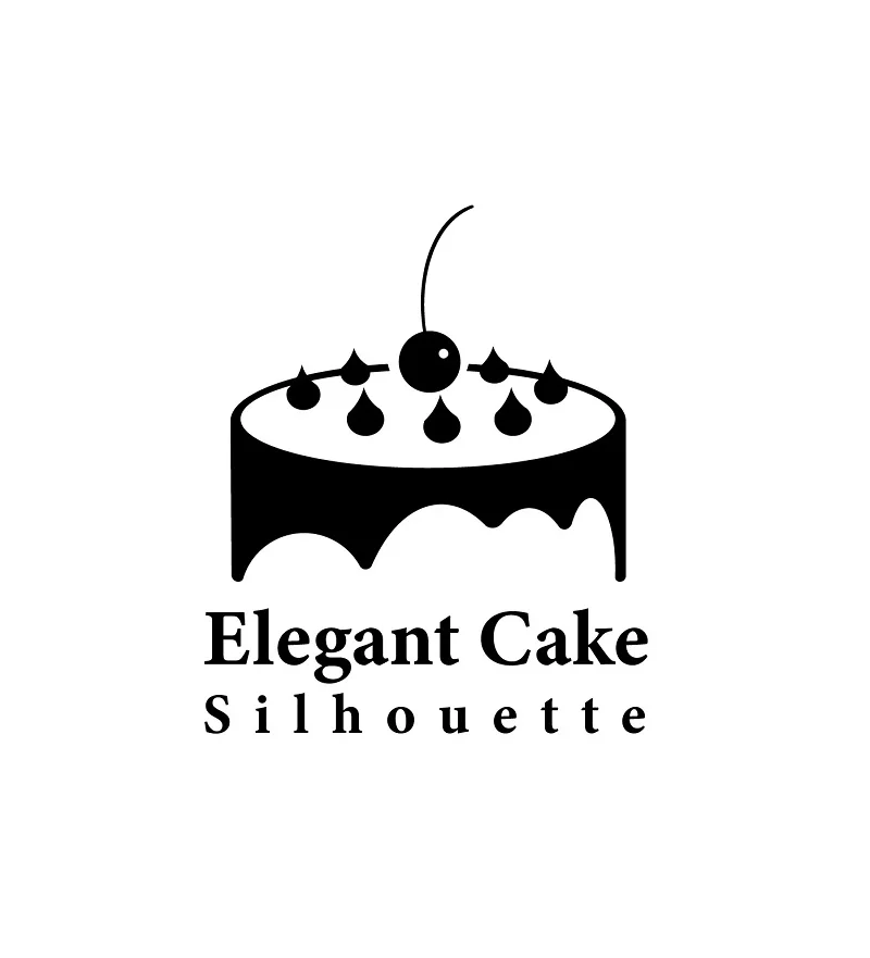 Elegant Cake Silhouette